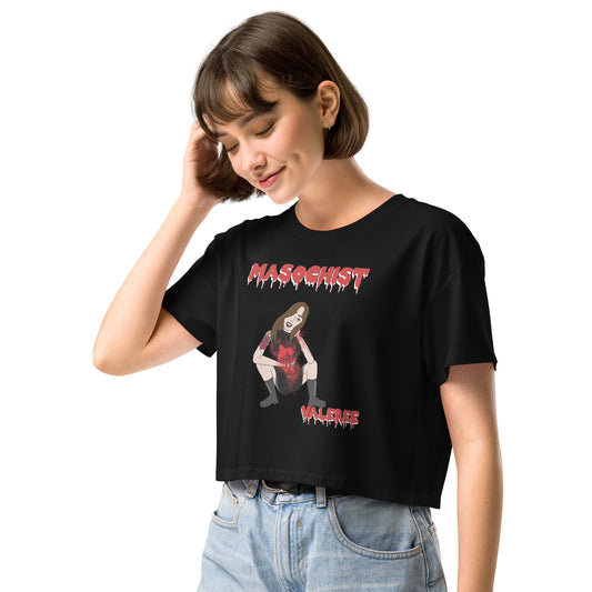 "Masochist" crop top