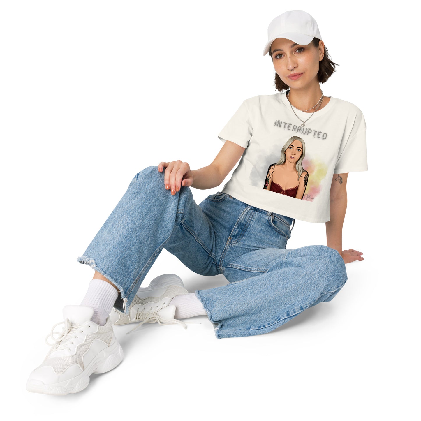 Interrupted Crop Top
